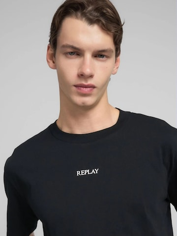REPLAY Shirt in Zwart