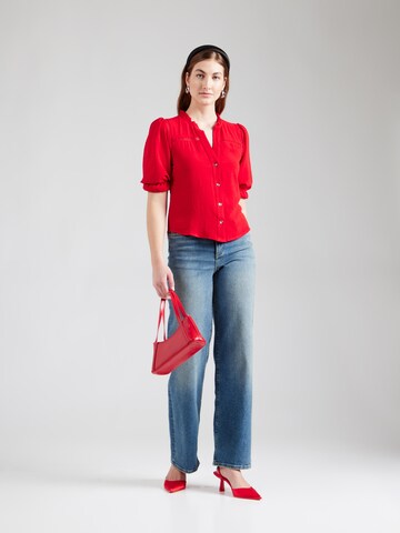 Chemisier Morgan en rouge
