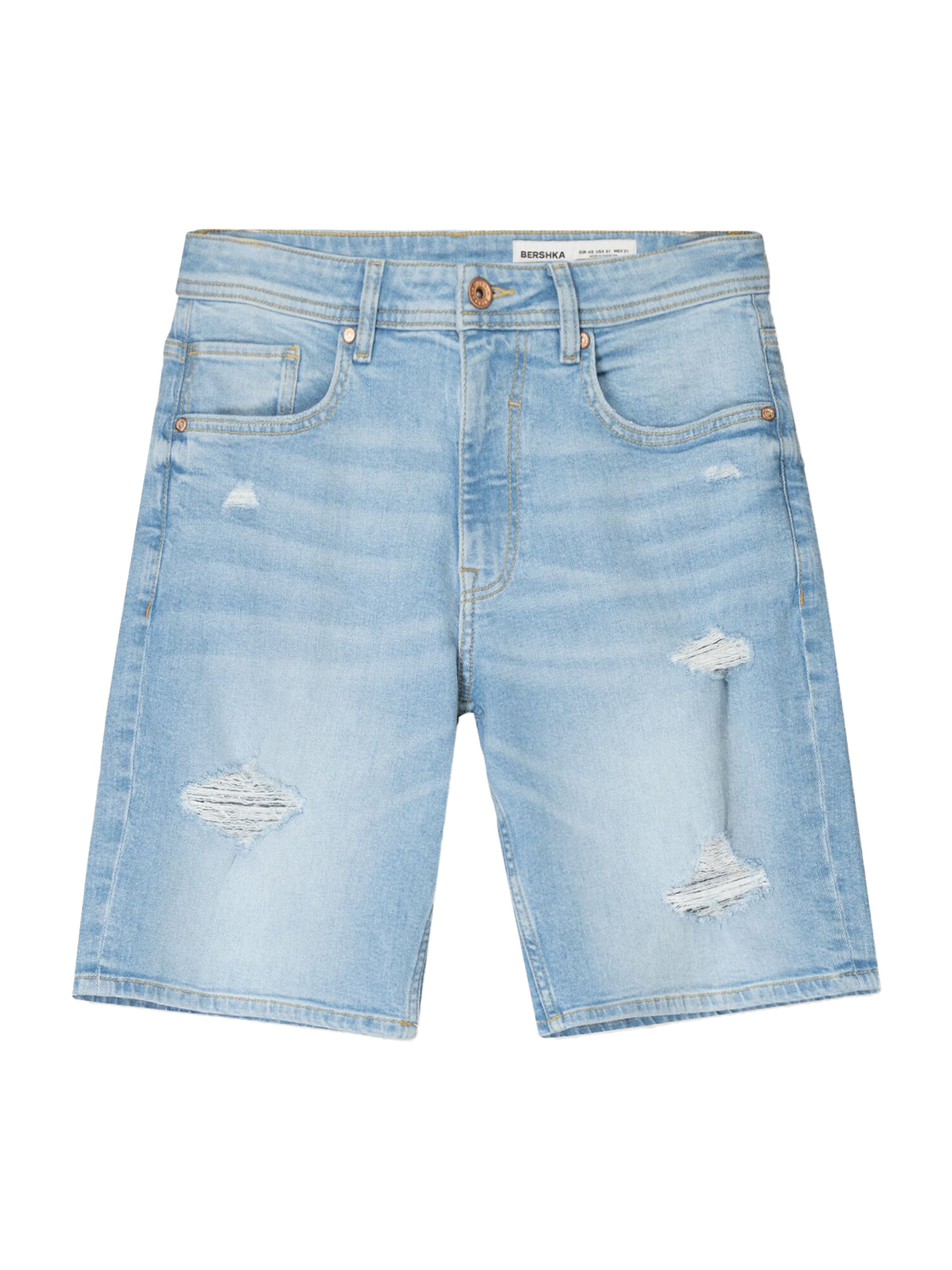 regular Jeans di Bershka in blu: frontale