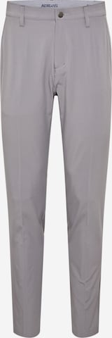 Coupe slim Pantalon de sport ADIDAS GOLF en gris : devant