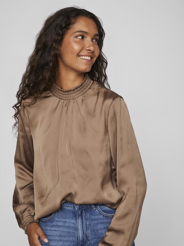 VILA Blouse in Bruin