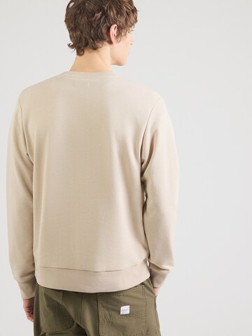 JACK & JONES Collegepaita 'JWHMilo' värissä beige: takapuoli
