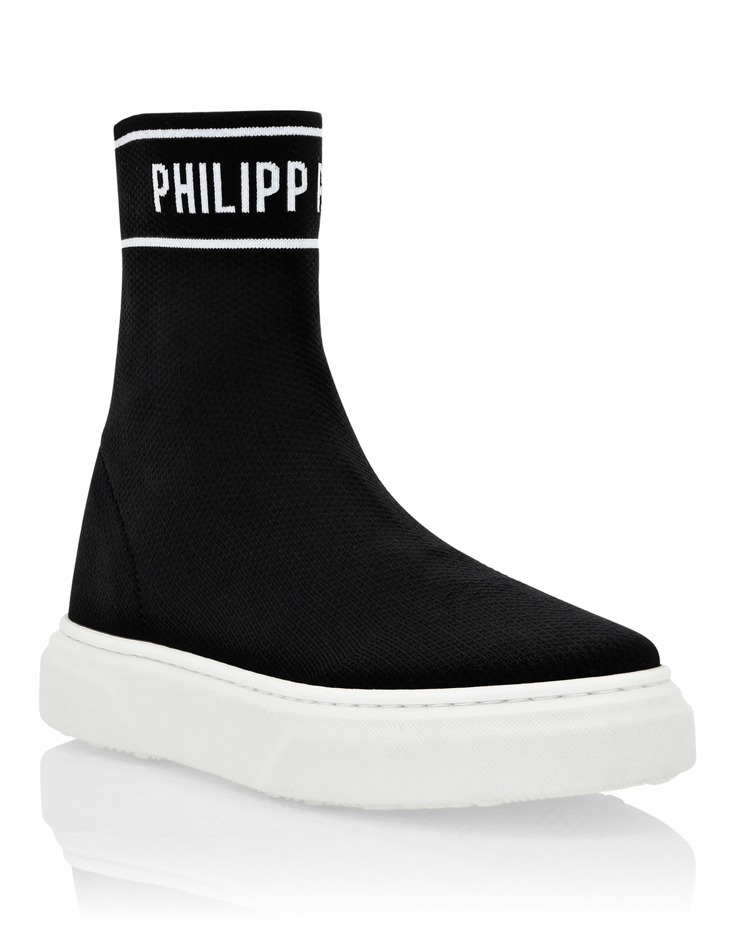Philipp Plein Sneaker in Schwarz: Vorderseite