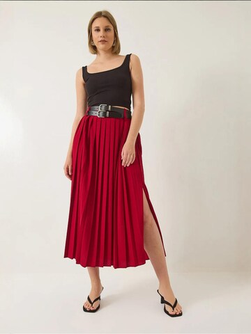 Gonna di Bianco Lucci in rosso