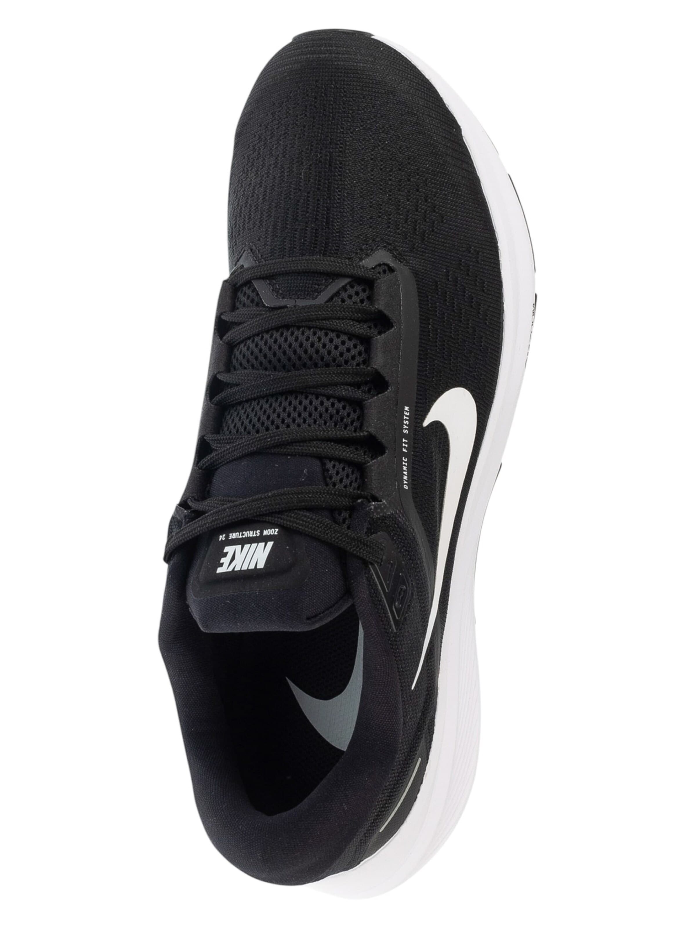 NIKE Running shoe 'Nike Air Zoom Structure 24' in Black