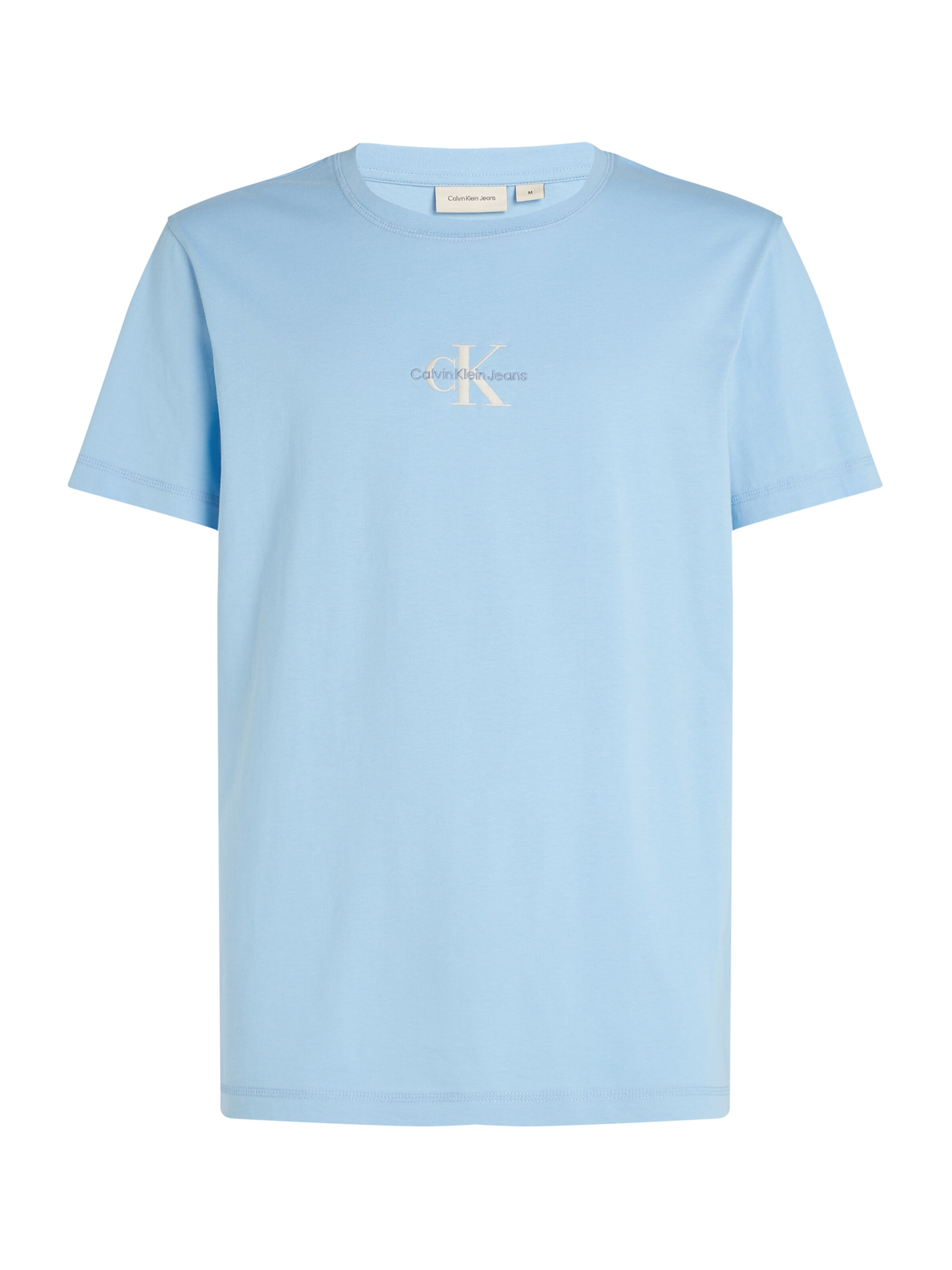 Regular T-Shirt Calvin Klein Jeans en bleu : devant