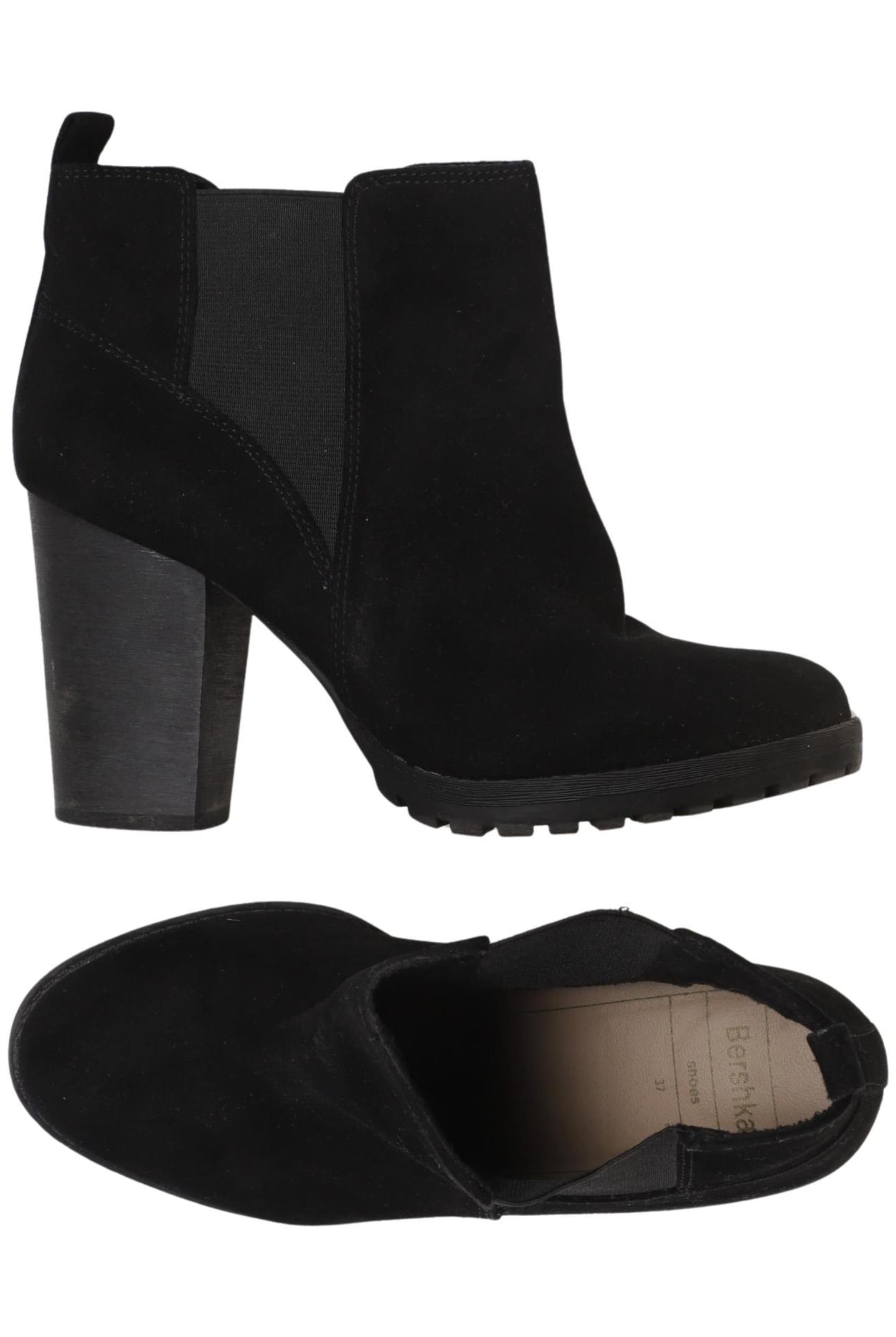 Bershka Stiefelette 37 in Schwarz: Vorderseite