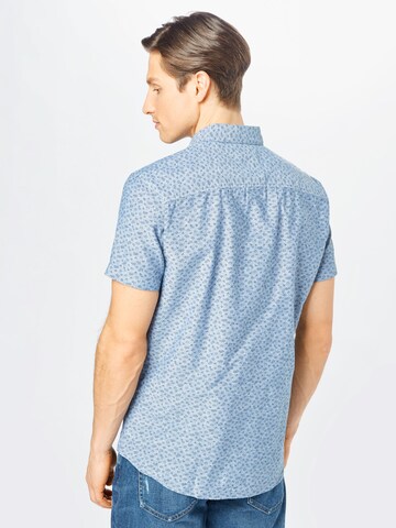 JACK & JONES Slim fit Button Up Shirt in Blue