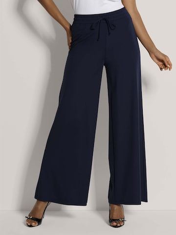 Wide Leg Pantalon MADELEINE en bleu
