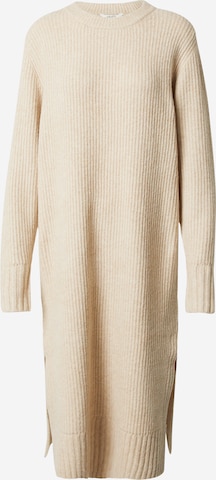 mbym Knit dress 'Sondra' in Beige: front