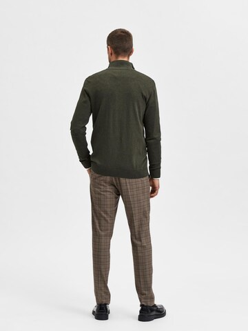 SELECTED HOMMERegular Fit Kardigan 'SLHBerg' - zelena boja