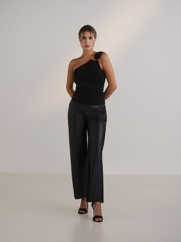 Guido Maria Kretschmer Women Top 'Cassia' - Čierna