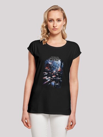 F4NT4STIC Shirt 'Star Wars Universe' in Schwarz: Vorderseite