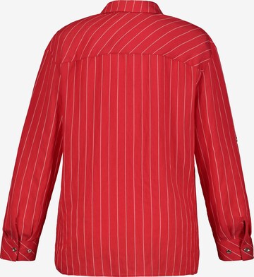 Ulla Popken Blouse in Rood