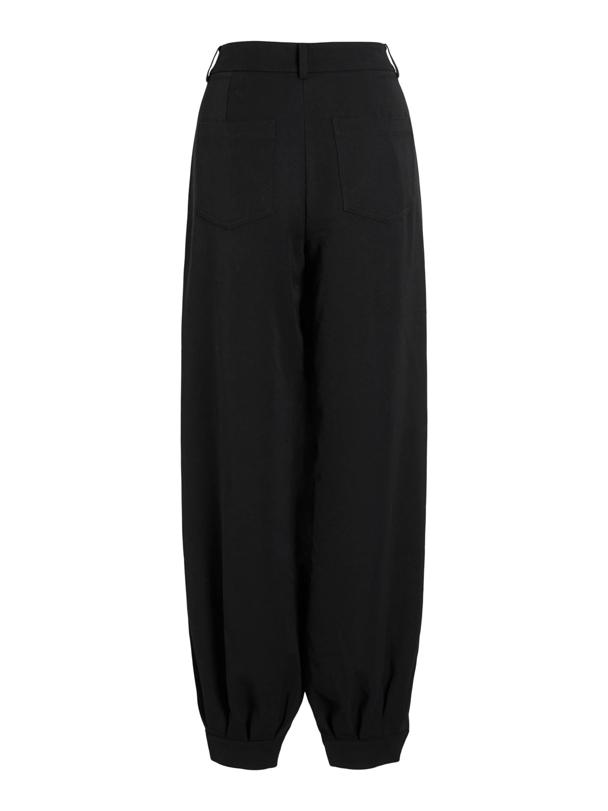 VILA Tønde Bukser 'VINuna' i sort