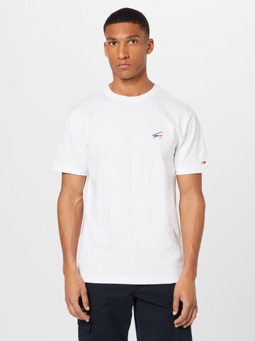 Tommy Jeans - Camisa em branco: frente