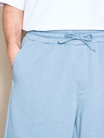 Next Loosefit Shorts 'Edit' in Blau