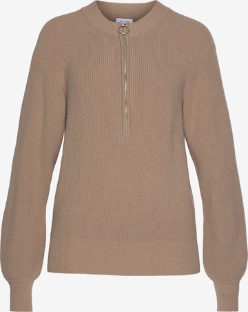 Pull-over LASCANA en beige : devant