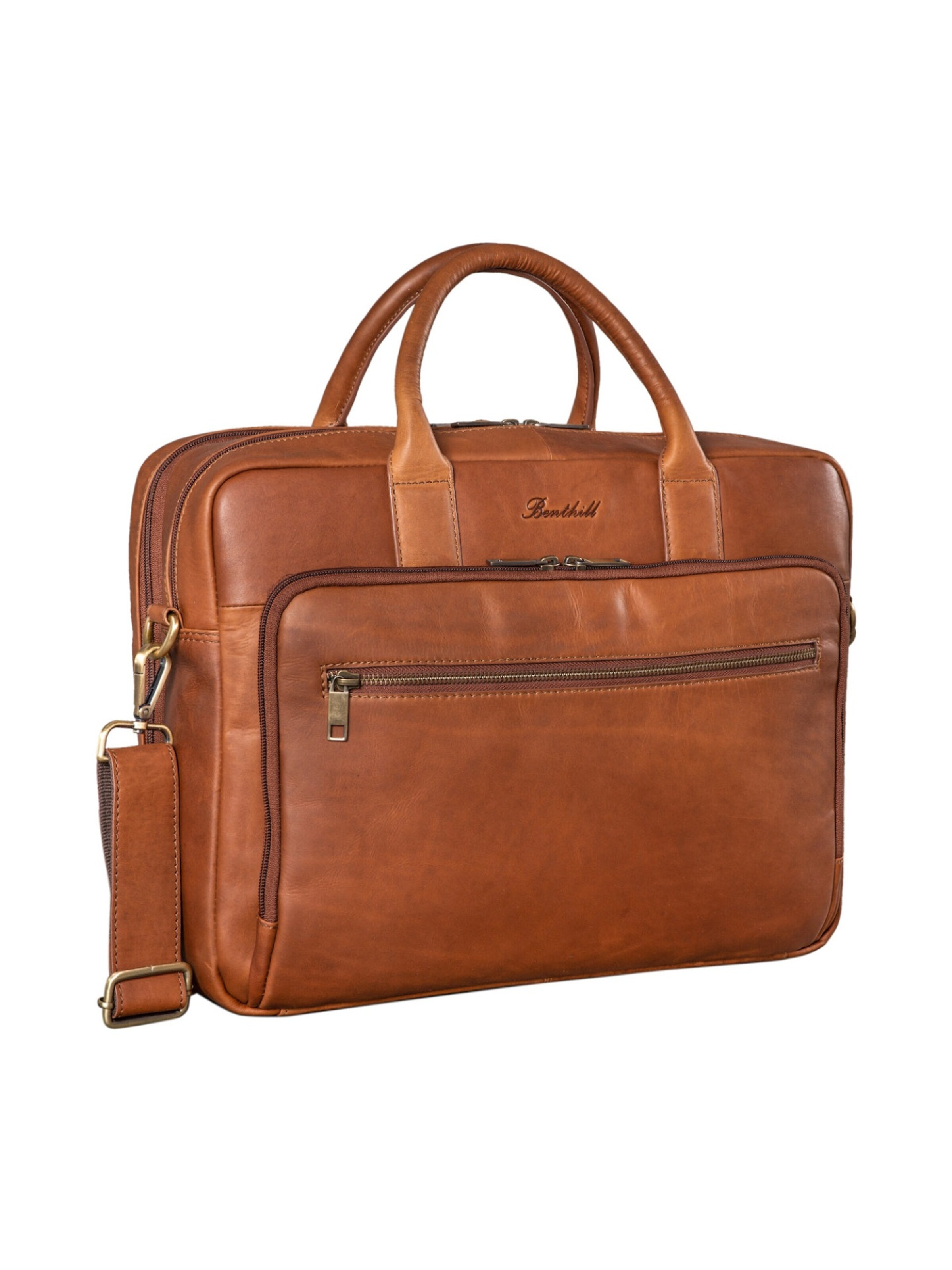 Benthill Briefcase in Brown
