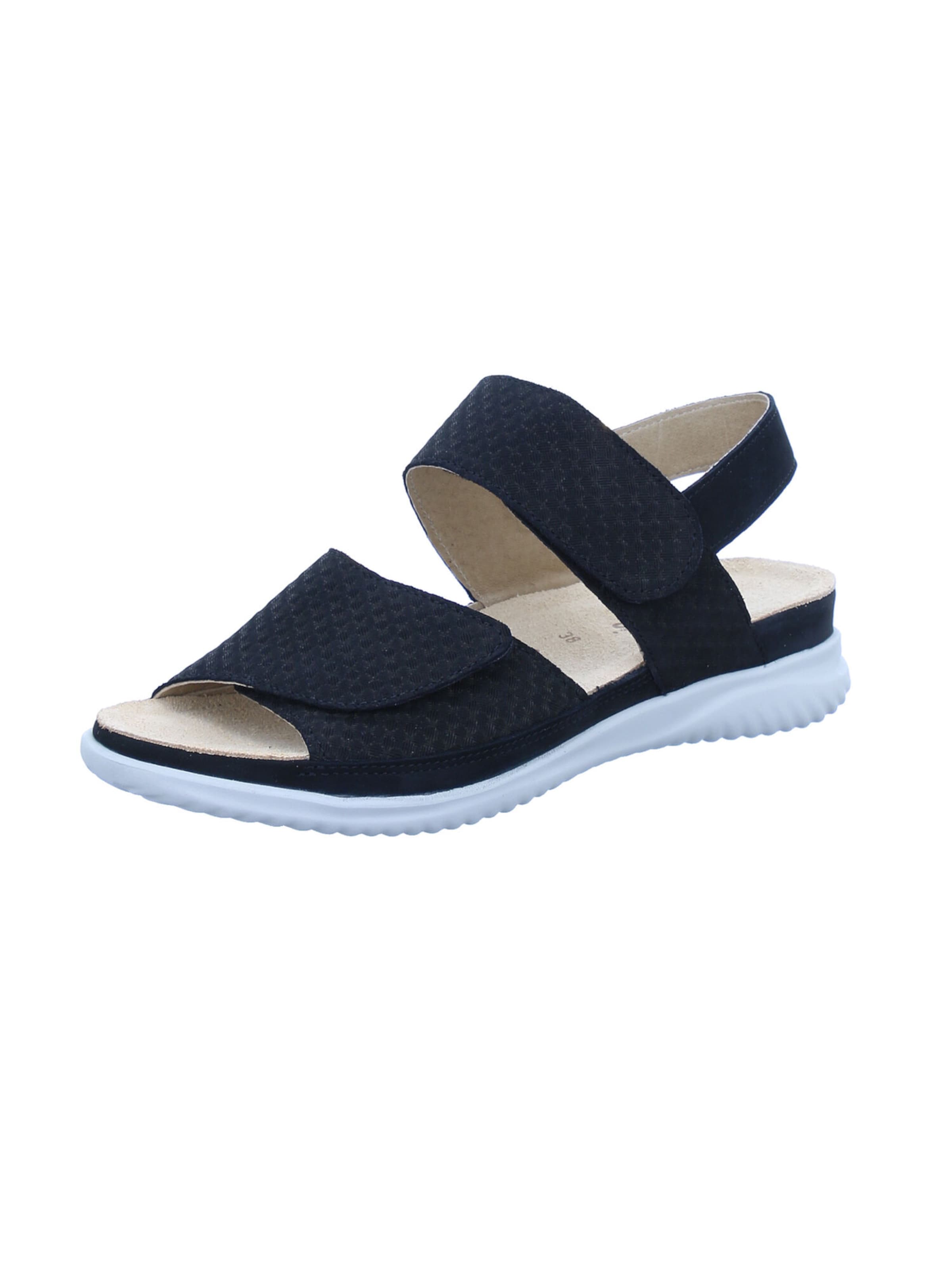 Hartjes Sandale 'BREEZE' in Schwarz: Vorderseite