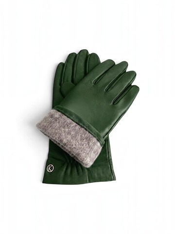 KESSLER Full Finger Gloves in Green