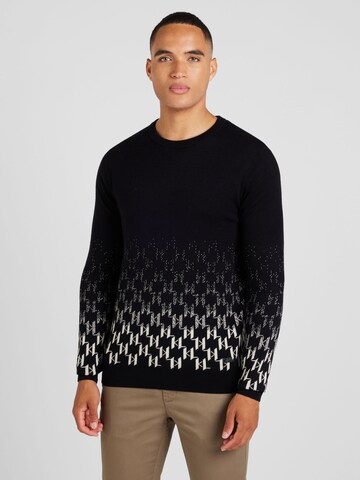 Karl Lagerfeld Sweter w kolorze czarny: przód