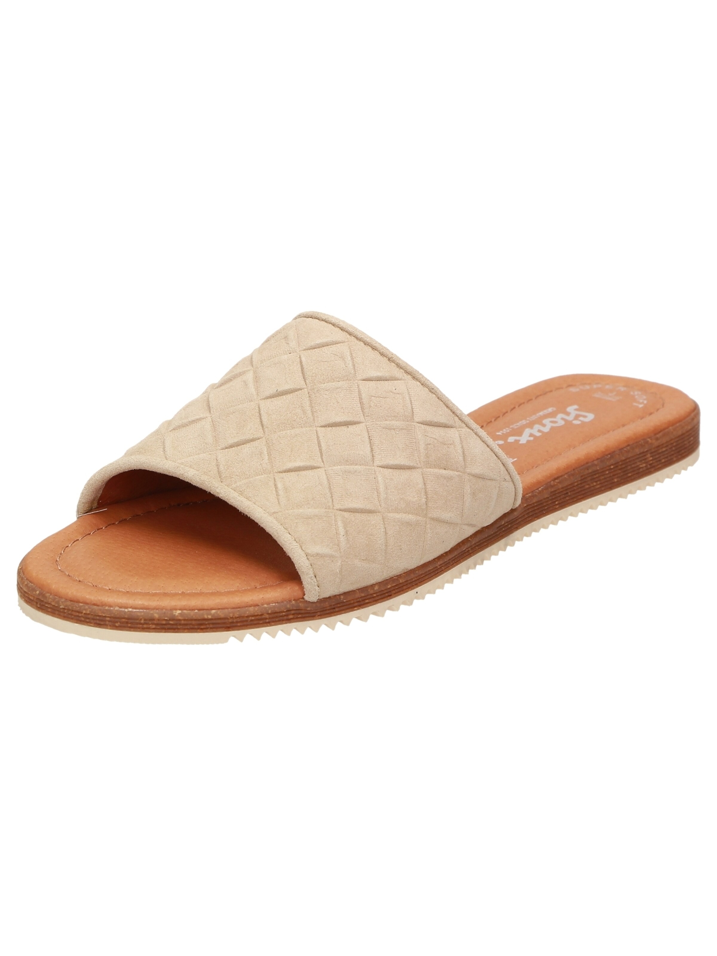 Frauen Pantoletten SIOUX Sandale ' Ingalisa-700 ' in Beige - AM02868 Frauen Pantoletten SIOUX Sandale ' Ingalisa-700 ' in Beige - AM02868