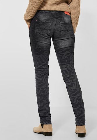 STREET ONE Skinny Jeans in Schwarz