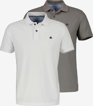LERROS Shirt 'Basic' in Grau: Vorderseite