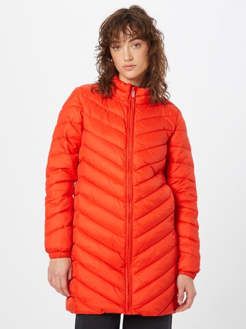 ONLY Between-Seasons Coat 'NEWTAHOE' in Red: front