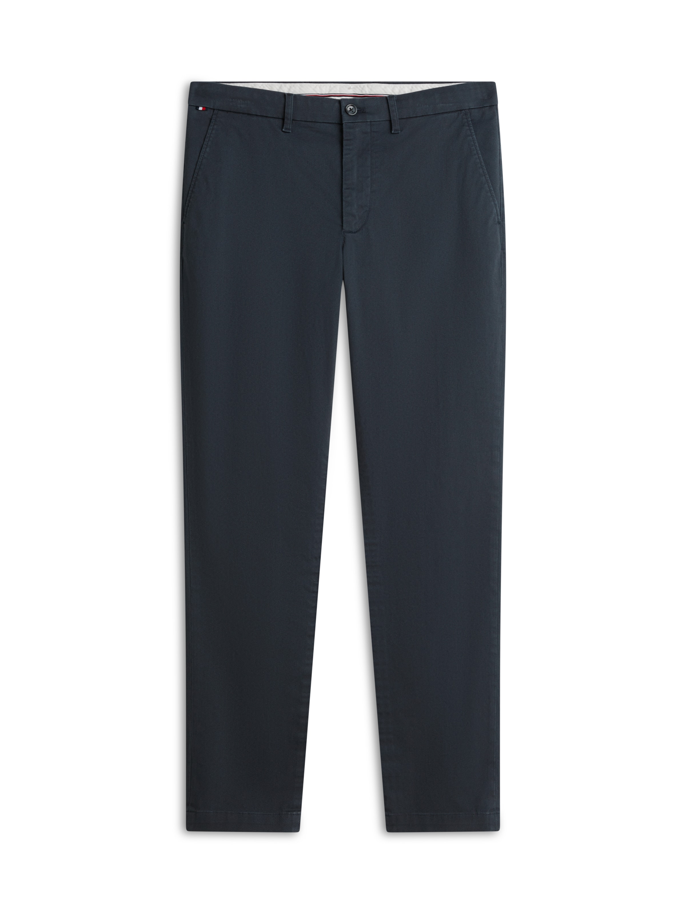 TOMMY HILFIGER - Slimfit Calças chino em azul: frente