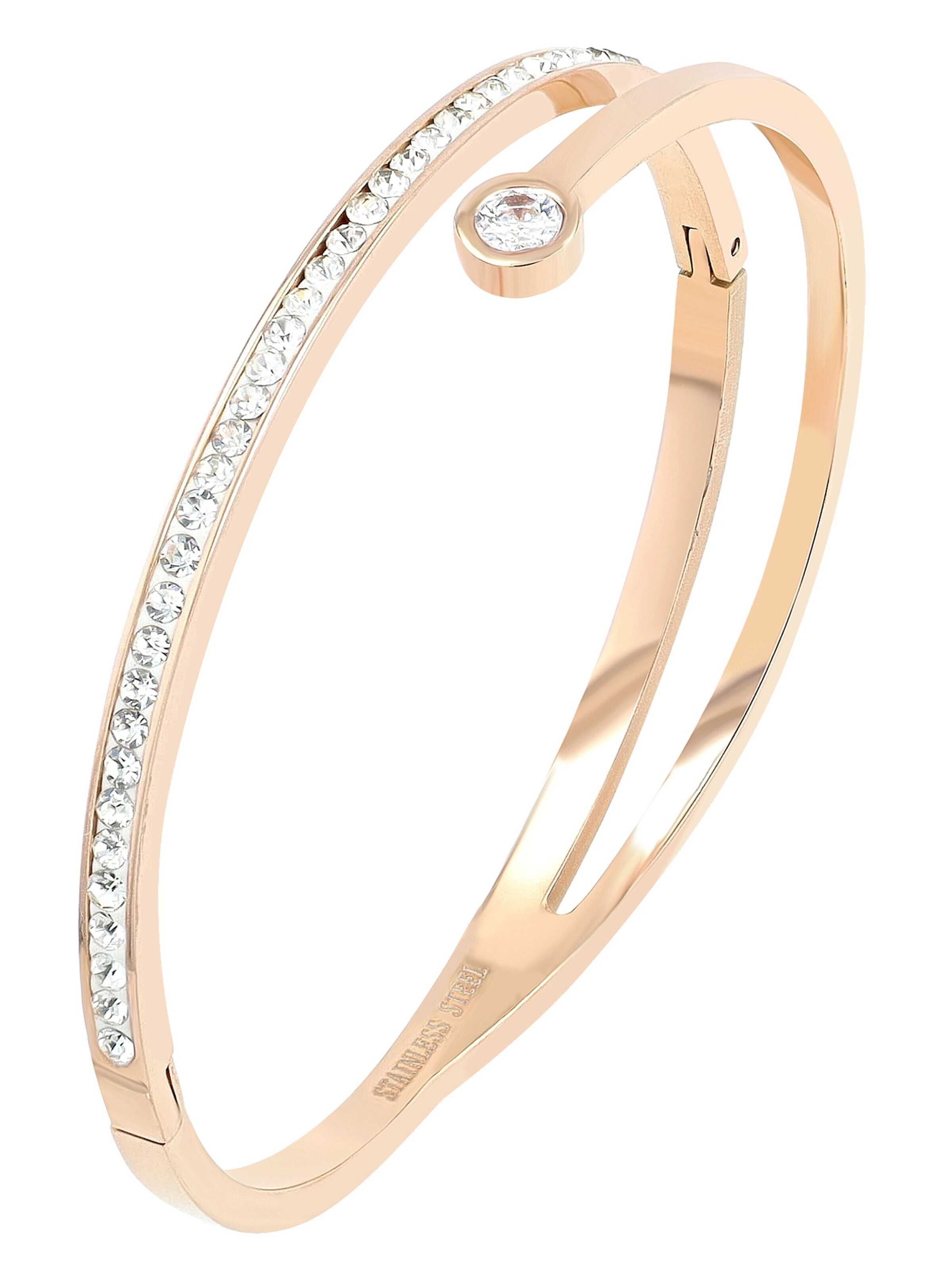 Akzent Bracelet 'Amiri, Edelstahl, wasserfest' in Gold: front