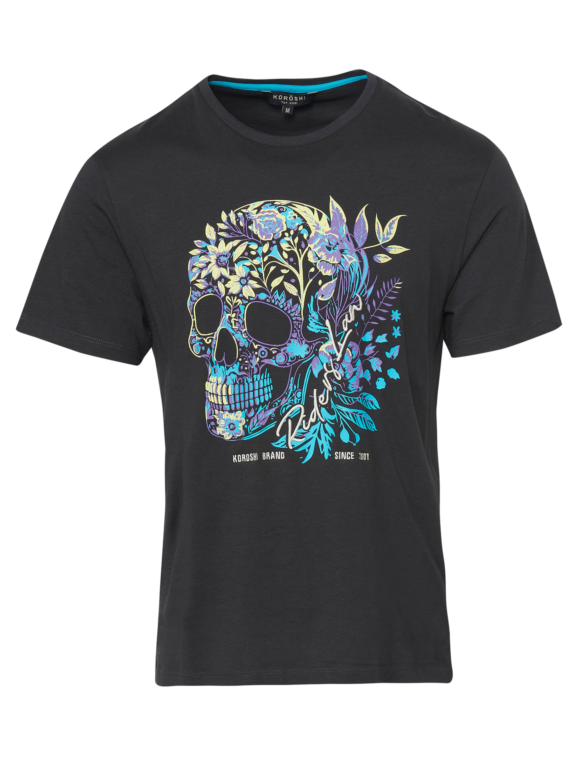 Maglietta di KOROSHI in grigio: frontale