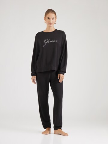 GUESS Pyjama värissä musta: etupuoli