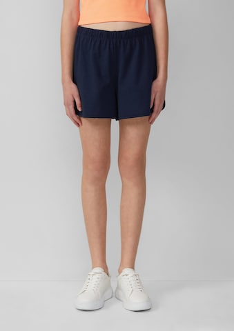 s.Oliver Loosefit Shorts in Blau: Vorderseite
