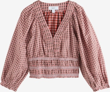 Next Блузка в Коричневый: спереди