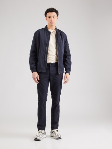 Coupe slim Pantalon chino 'JPSTMARCO JJARTHUR' JACK & JONES en bleu
