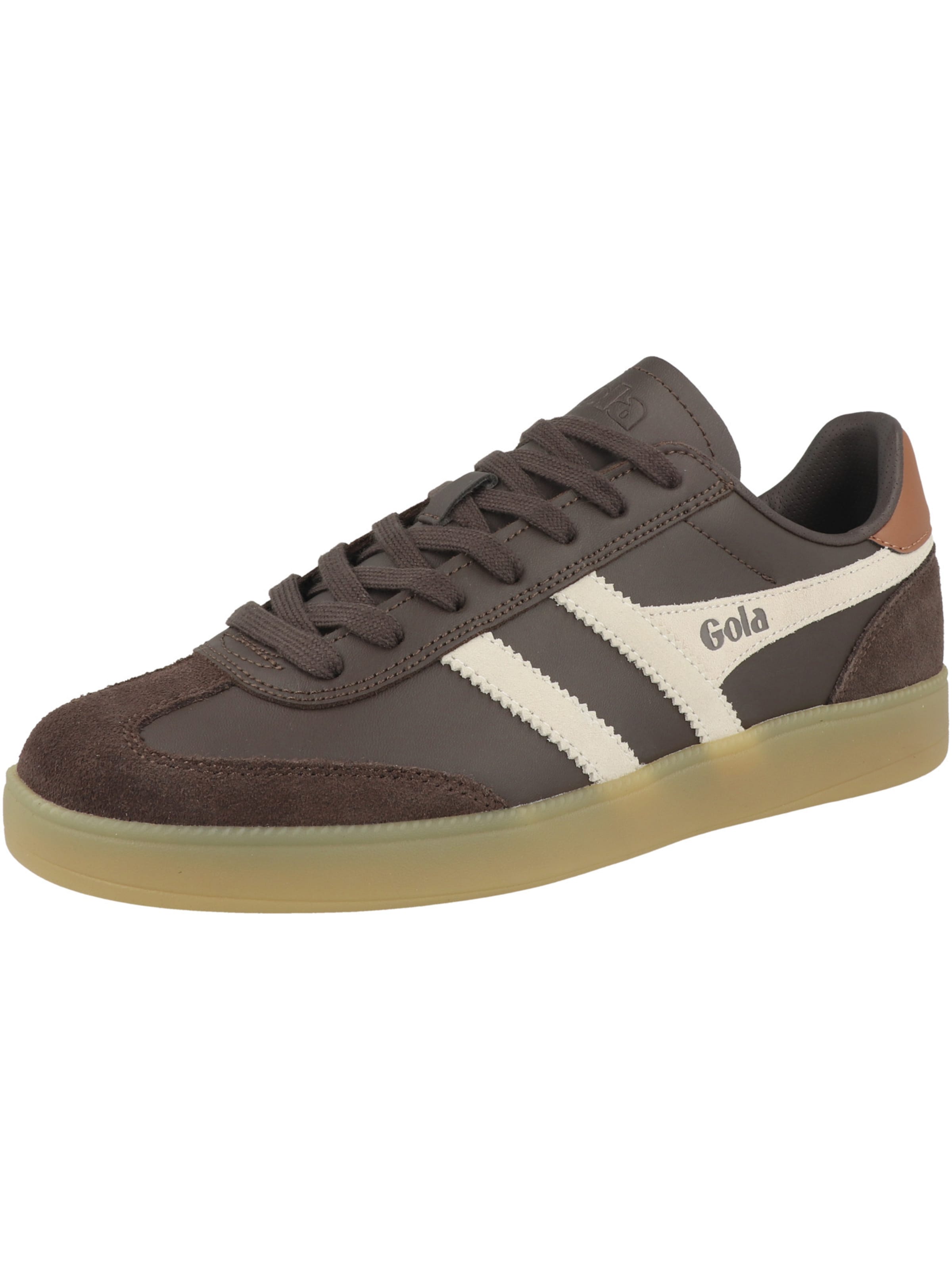 Sneaker bassa di Gola in marrone: frontale