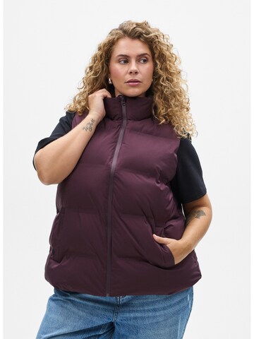 Zizzi - Chaleco 'Canora' en rojo: frente