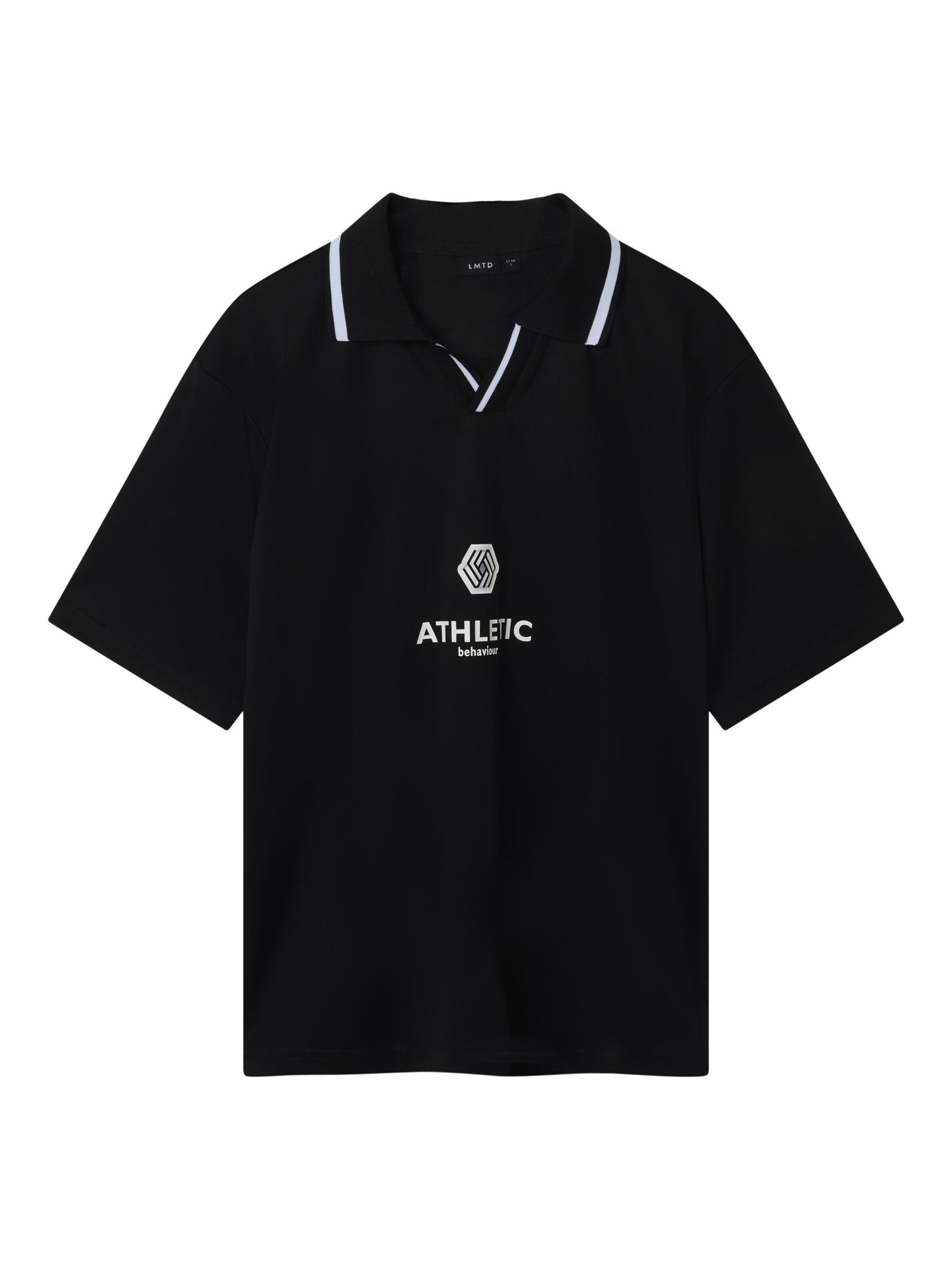 LMTD - Camiseta en negro: frente