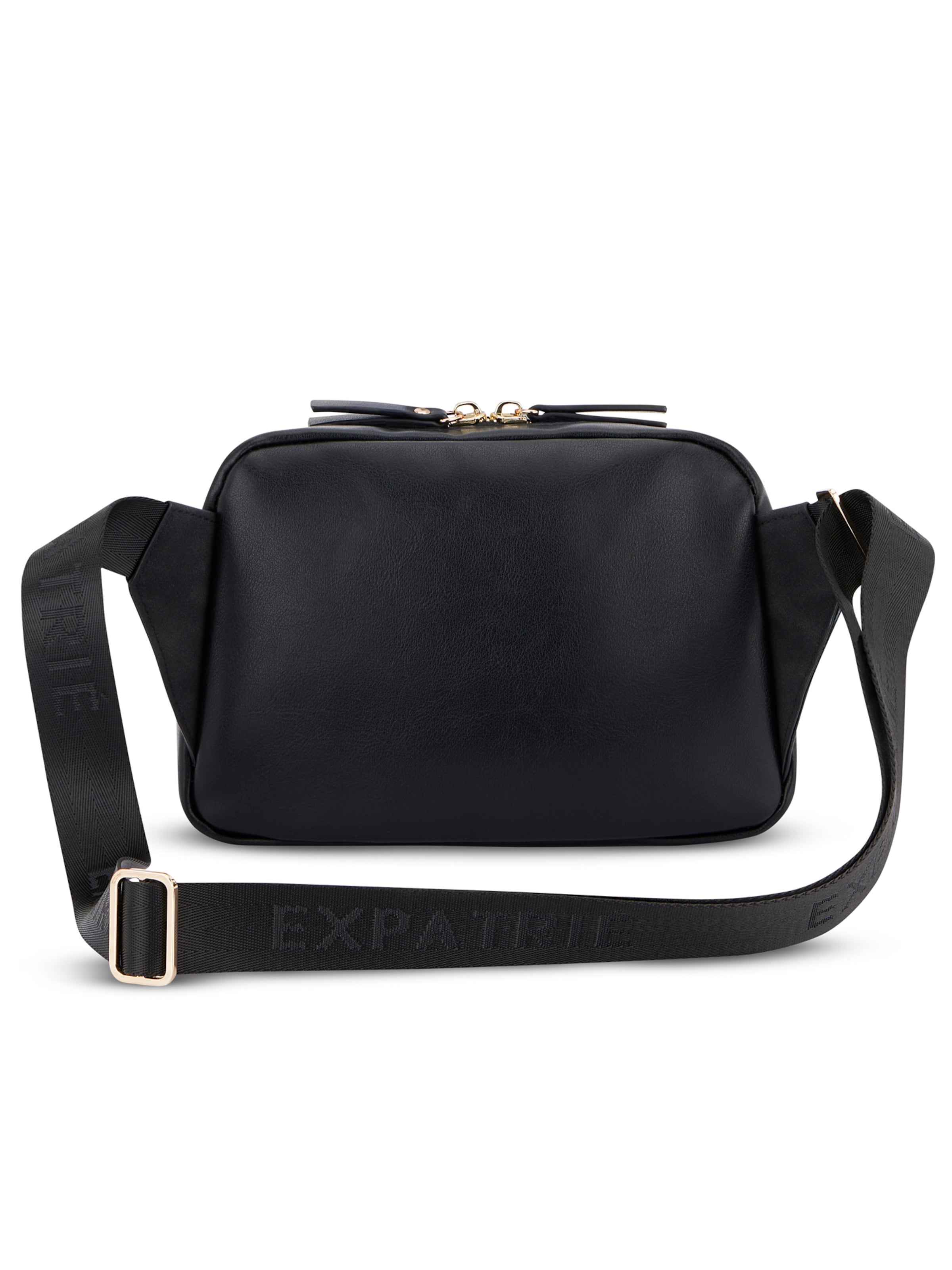 Expatrié - Bolso de hombro 'Fleur' en negro