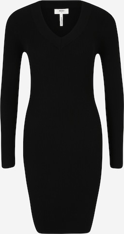 OBJECT Petite Úpletové šaty 'Fae' – černá: přední strana
