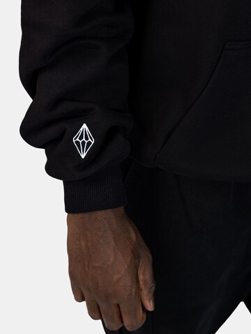 Crystal Paris Sweatshirt 'Teddy' in Zwart