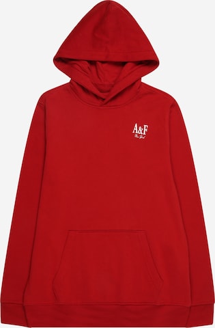 Abercrombie & Fitch Sweatshirt in Rood: voorkant