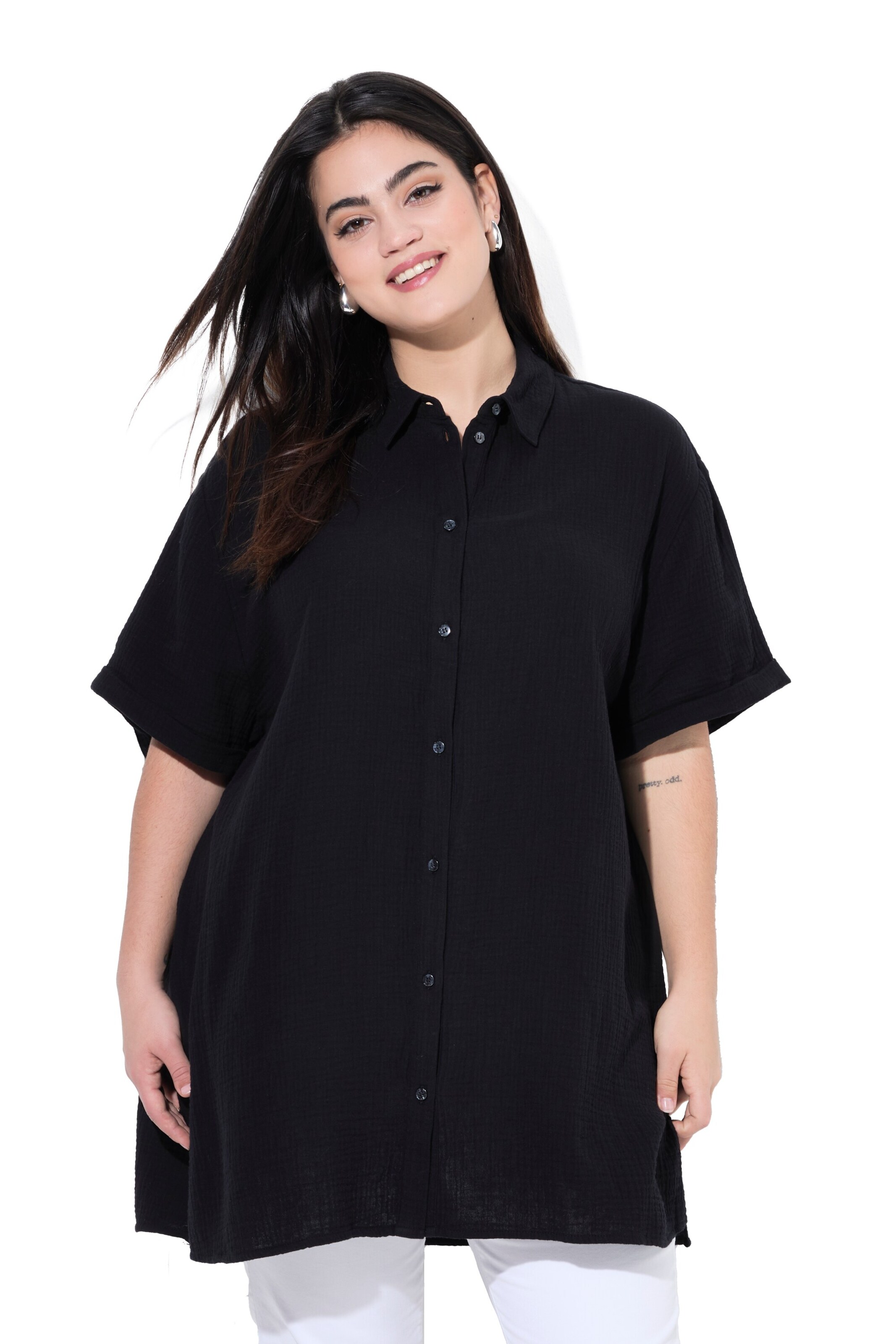 Angel of Style Blouse in Black