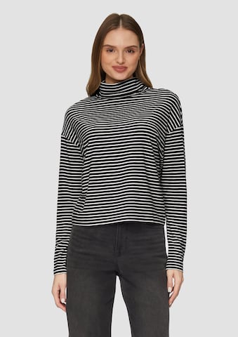 s.Oliver Shirt in Zwart: voorkant