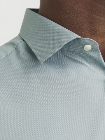 Coupe slim Chemise 'JPRBLAPARKER' JACK & JONES en bleu