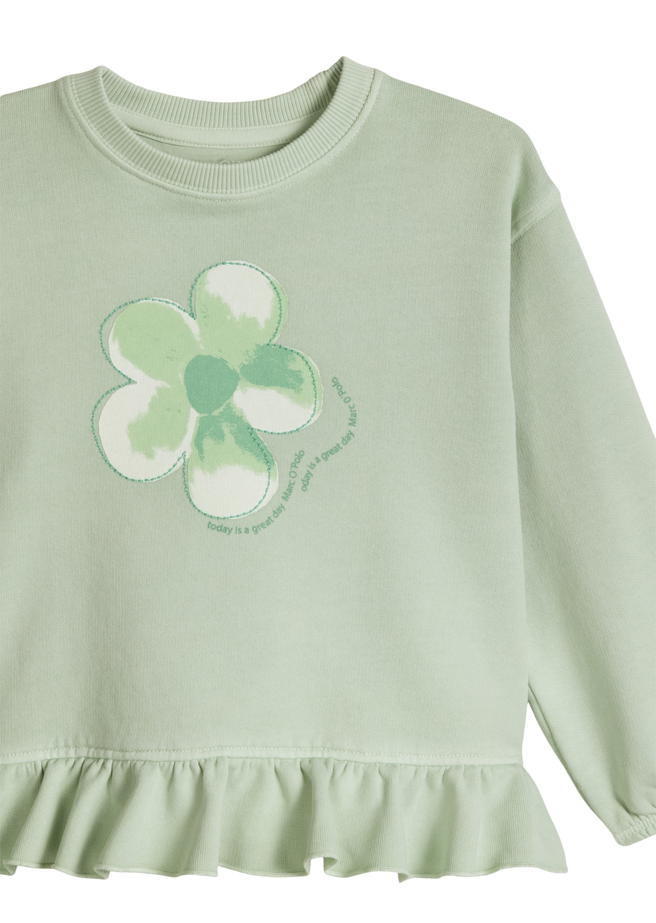 Marc O'Polo Sweatshirt in Groen