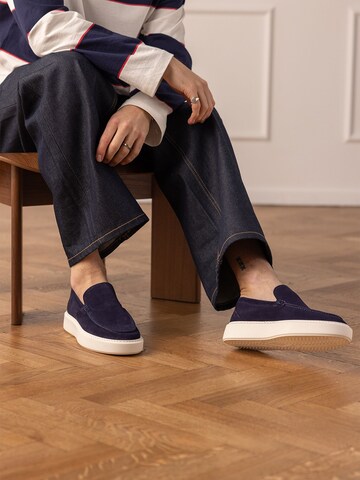 MANFIELD Slipper in Blau