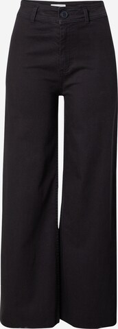 Guido Maria Kretschmer Women Wide Leg Jeans 'Jenny' in Schwarz: predná strana